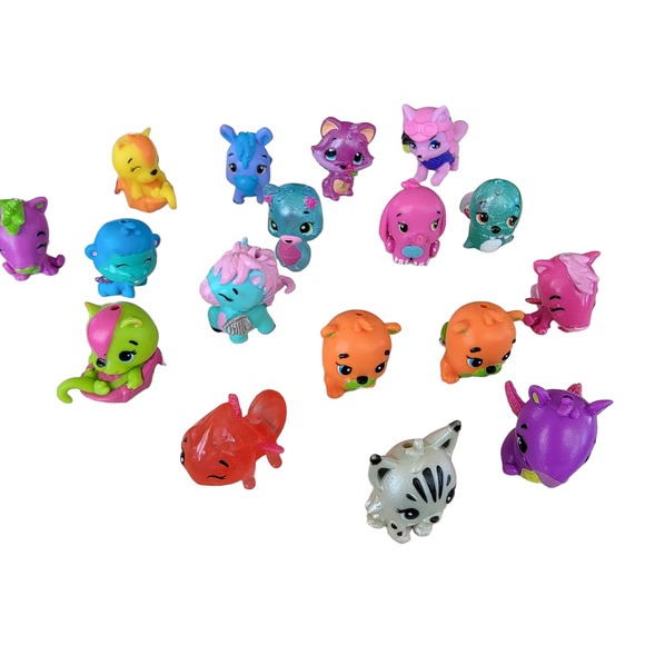 Hatchimals Mini collection set of 17 Shopkins‎ some rare plastic - Picture 3 of 3